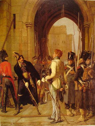 Le general Daumesnil refuse de livrer Vincennes